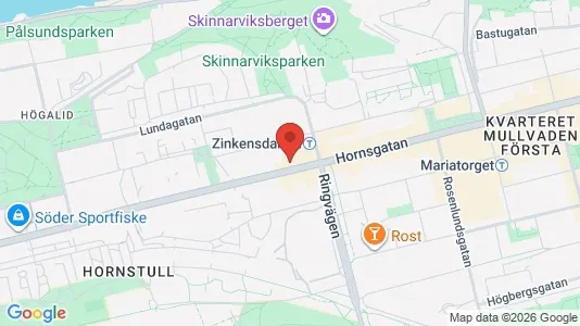 Apartments for rent i Södermalm - kort over placeringen