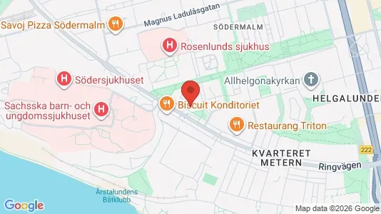Apartments for rent i Södermalm - kort over placeringen