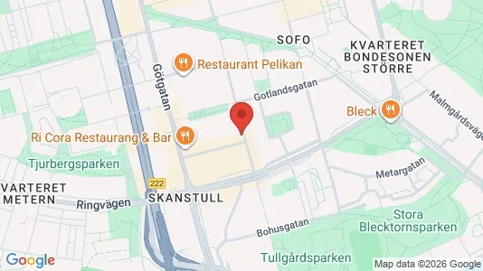 Apartments for rent i Södermalm - kort over placeringen