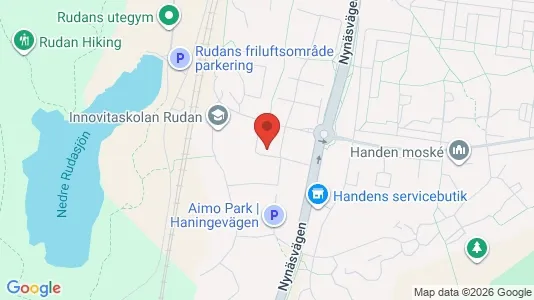 Apartments for rent i Haninge - kort over placeringen