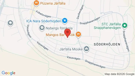 Apartments for rent i Järfälla - kort over placeringen