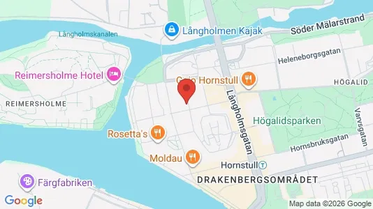 Apartments for rent i Södermalm - kort over placeringen