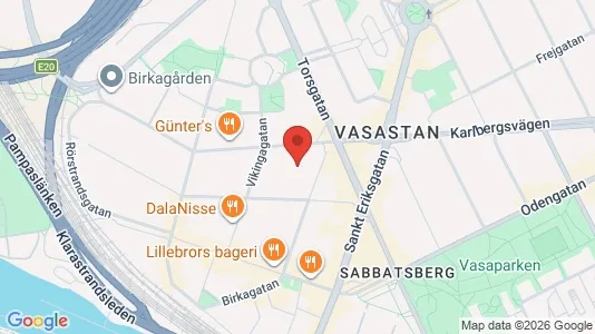 Apartments for rent i Vasastan - kort over placeringen
