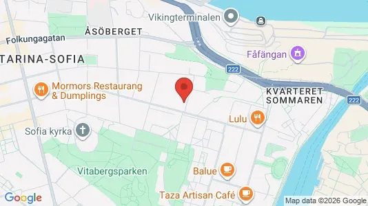 Apartments for rent i Södermalm - kort over placeringen