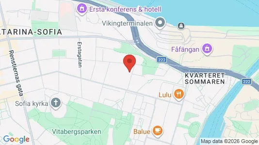 Apartments for rent i Södermalm - kort over placeringen