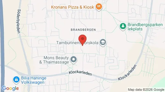 Apartments for rent i Haninge - kort over placeringen
