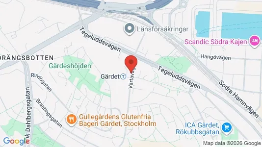 Apartments for rent i Östermalm - kort over placeringen