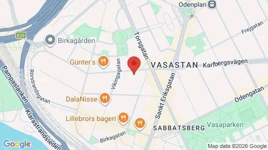 Apartments for rent i Vasastan - kort over placeringen
