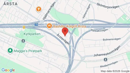 Apartments for rent i Hammarbyhamnen - kort over placeringen