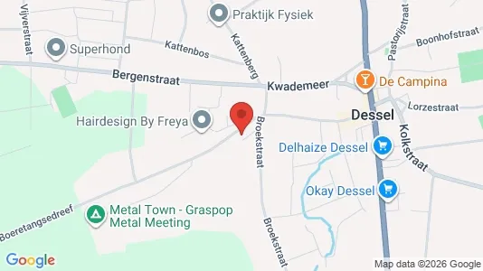 Apartments for rent i Dessel - kort over placeringen