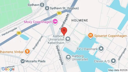 Apartments for rent i Copenhagen SV - kort over placeringen