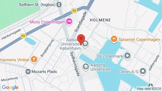Apartments for rent i Copenhagen SV - kort over placeringen