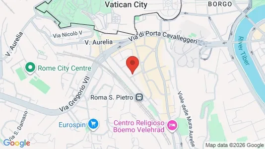 Apartments for rent i Roma Municipio XIII – Aurelia - kort over placeringen