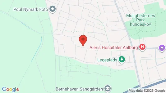 Apartments for rent i Aalborg SV - kort over placeringen