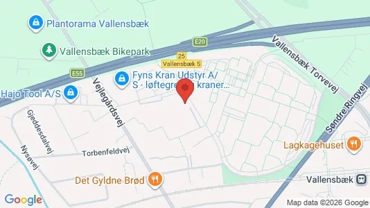 Apartments for rent i Vallensbæk Strand - kort over placeringen
