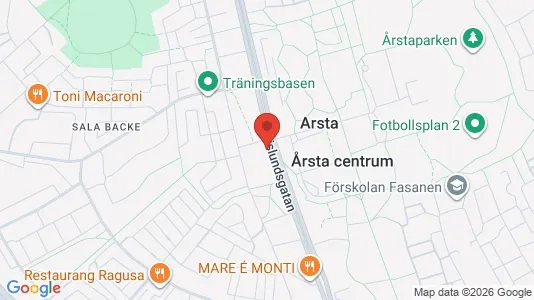 Apartments for rent i Uppsala - kort over placeringen