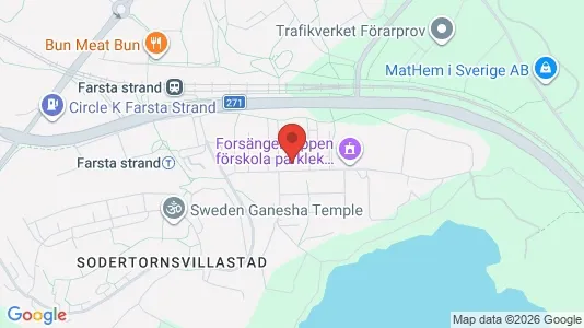 Apartments for rent i Stockholm South - kort over placeringen