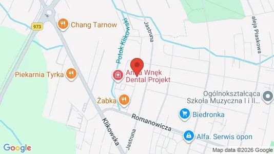 Apartments for rent i Tarnów - kort over placeringen