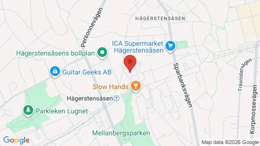 Apartments for rent i Stockholm South - kort over placeringen