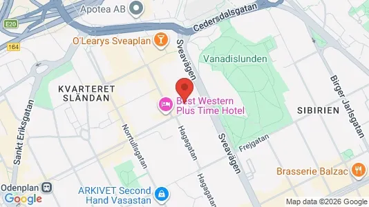Apartments for rent i Vasastan - kort over placeringen