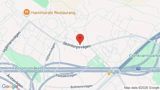 Apartments for rent i Hammarbyhamnen - kort over placeringen
