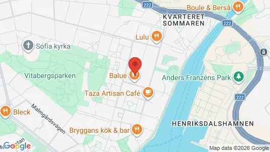 Apartments for rent i Södermalm - kort over placeringen
