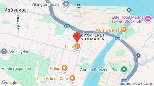 Apartments for rent i Södermalm - kort over placeringen