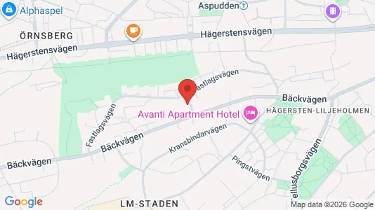 Apartments for rent i Stockholm South - kort over placeringen