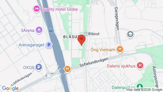 Apartments for rent i Stockholm South - kort over placeringen
