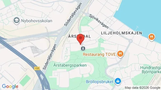 Apartments for rent i Södermalm - kort over placeringen