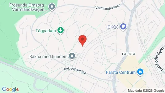 Apartments for rent i Stockholm South - kort over placeringen