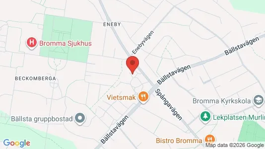 Apartments for rent i Stockholm West - kort over placeringen