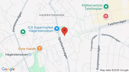 Apartments for rent i Stockholm South - kort over placeringen