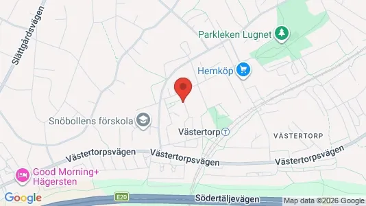 Apartments for rent i Stockholm South - kort over placeringen