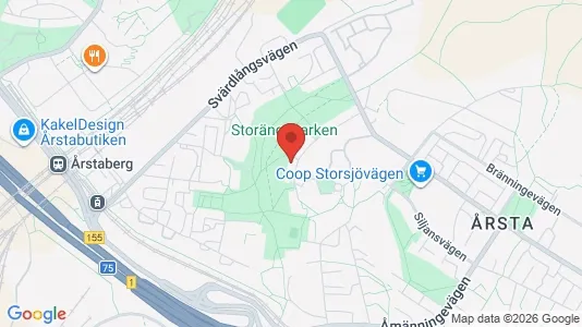 Apartments for rent i Hammarbyhamnen - kort over placeringen