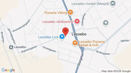 Apartments for rent i Lessebo - kort over placeringen
