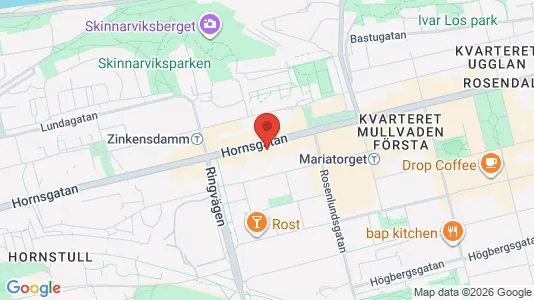 Apartments for rent i Södermalm - kort over placeringen