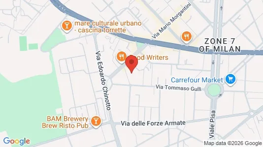 Apartments for rent i Milano Zona 6 - Barona, Lorenteggio - kort over placeringen
