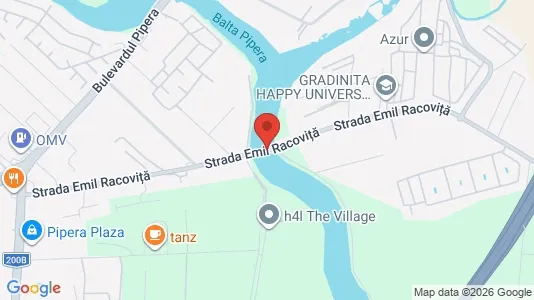 Apartments for rent i Voluntari - kort over placeringen