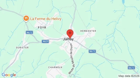 Houses for rent i Jalhay - kort over placeringen