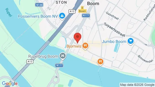 Apartments for rent i Boom - kort over placeringen