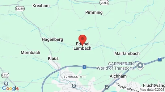 Apartments for rent i Edt bei Lambach - kort over placeringen