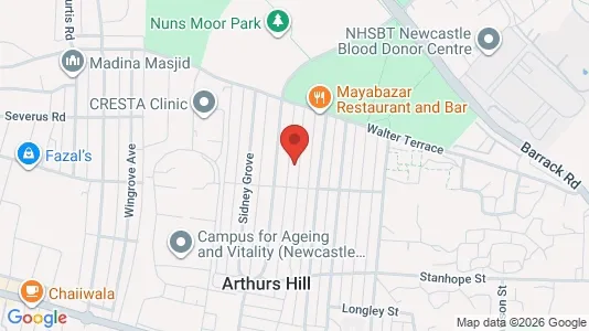 Apartments for rent i Newcastle upon Tyne - Tyne and Wear - kort over placeringen