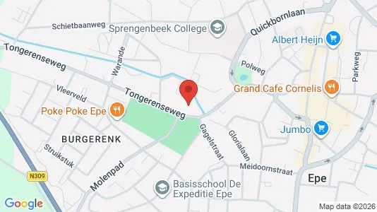 Apartments for rent i Epe - kort over placeringen