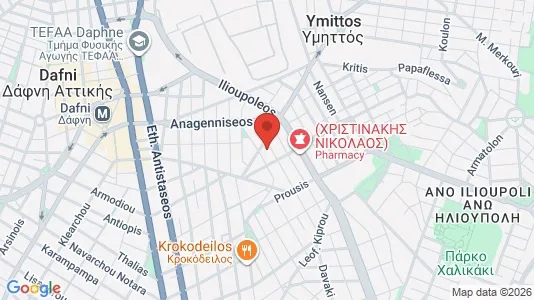 Apartments for rent i Agios Dimitrios - kort over placeringen