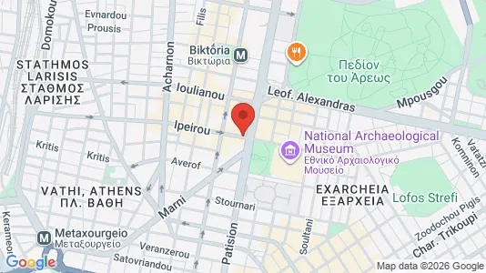 Apartments for rent i Athens Agios Nikolaos - kort over placeringen
