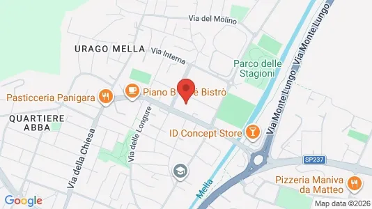 Rooms for rent i Brescia - kort over placeringen