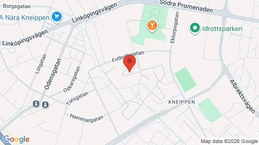Apartments for rent i Norrköping - kort over placeringen