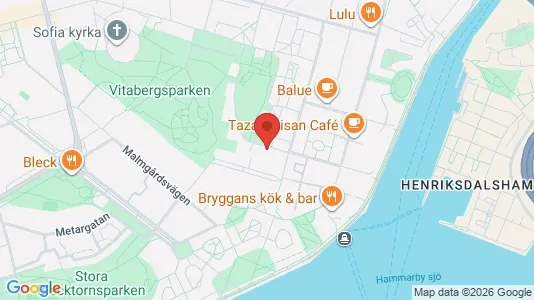 Apartments for rent i Södermalm - kort over placeringen