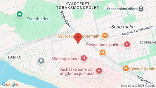 Apartments for rent i Södermalm - kort over placeringen